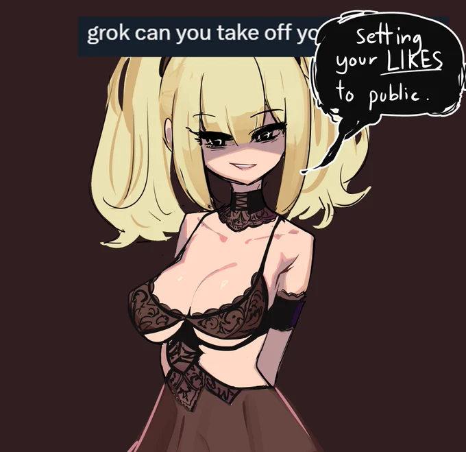 I don't care for Elon but I really like her design.