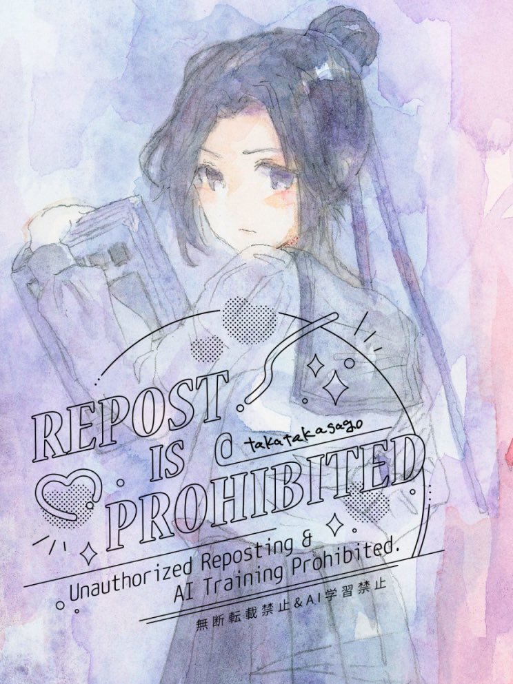 takatakasago's tweet image. ※女装絵　セーラー服
一枚目がトリミング済み、2枚目が全体図です