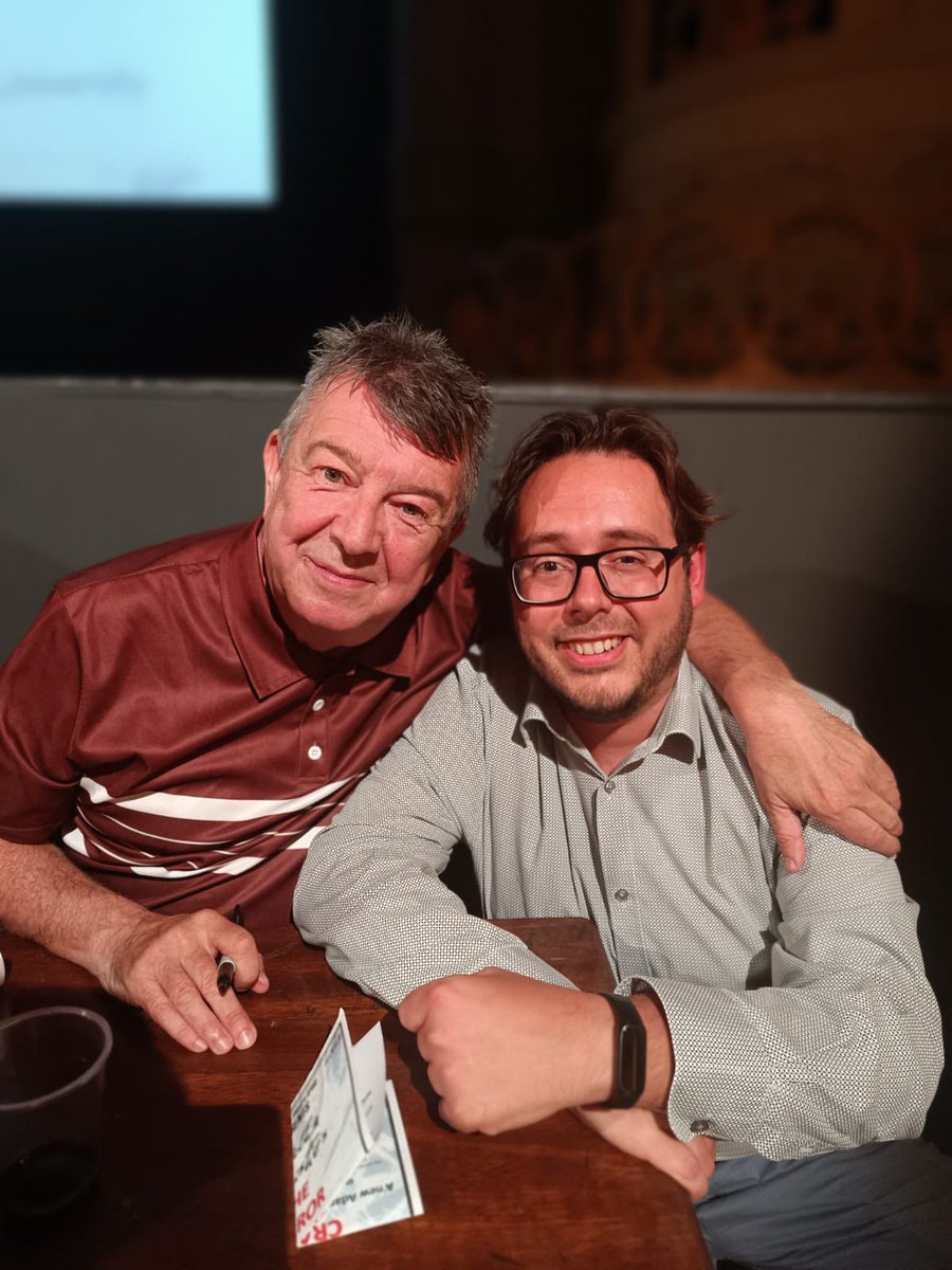 NickHartley's tweet image. Good to catch up with one of my favourite writers and broadcasters and all round northern soul @StuartMaconie this evening at the @tynesidecinema.
Looking forward to the new book about the people who helped make The Beatles be The Beatles.