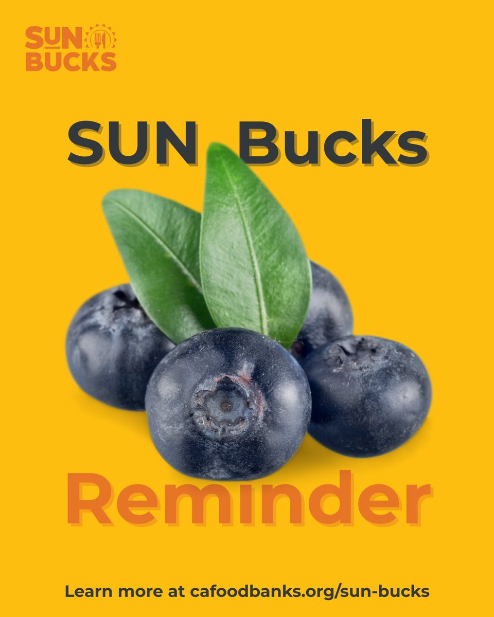CAFoodBanks's tweet image. Find out where you can use #SUN Bucks #SummerEBT grocery benefits using @USDA’s EBT retailer locator! Learn more at cafoodbanks.org/sun-bucks?utm_…