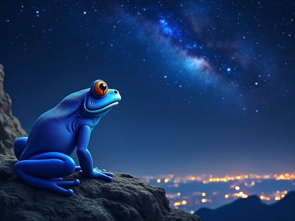 Alexm3111's tweet photo. It’s $croakey Tuesday!!! Let’s see all those cool blue frog photos!
@croakcronos
@izzleton
#thefrogisblue
#croak
#crofam
#1000x https://t.co/ZWli1YhM7i