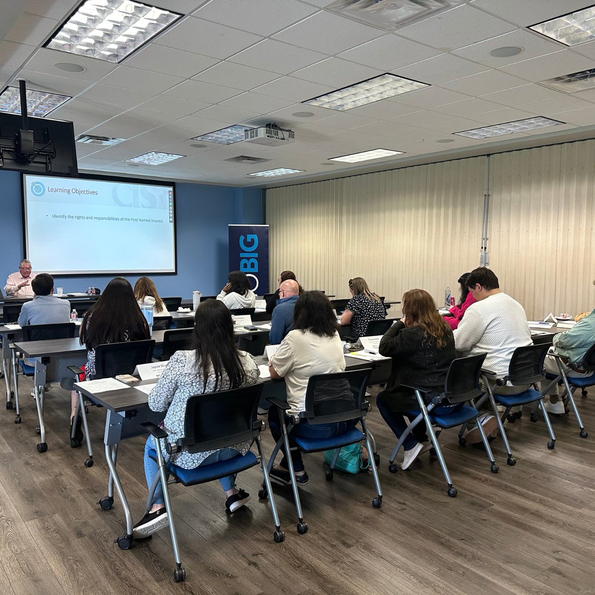 That’s a wrap on today’s CISR Insuring Commercial Property course!
Big thanks to instructor Sam Bennett for guiding participants through key coverages, causes of loss, and time element. Another great day of learning with Big I Arkansas!  💙🙌