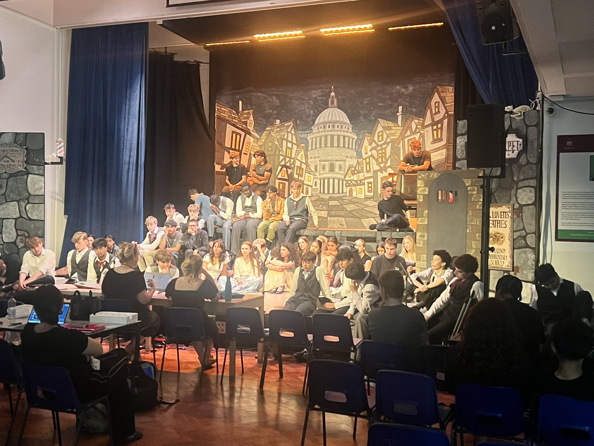 CVMSMusic's tweet image. Many congratulations to all involved in our production of Sweeney Todd. Two memorable shows so far….just one more to go. Joins us tomorrow evening if you can.
