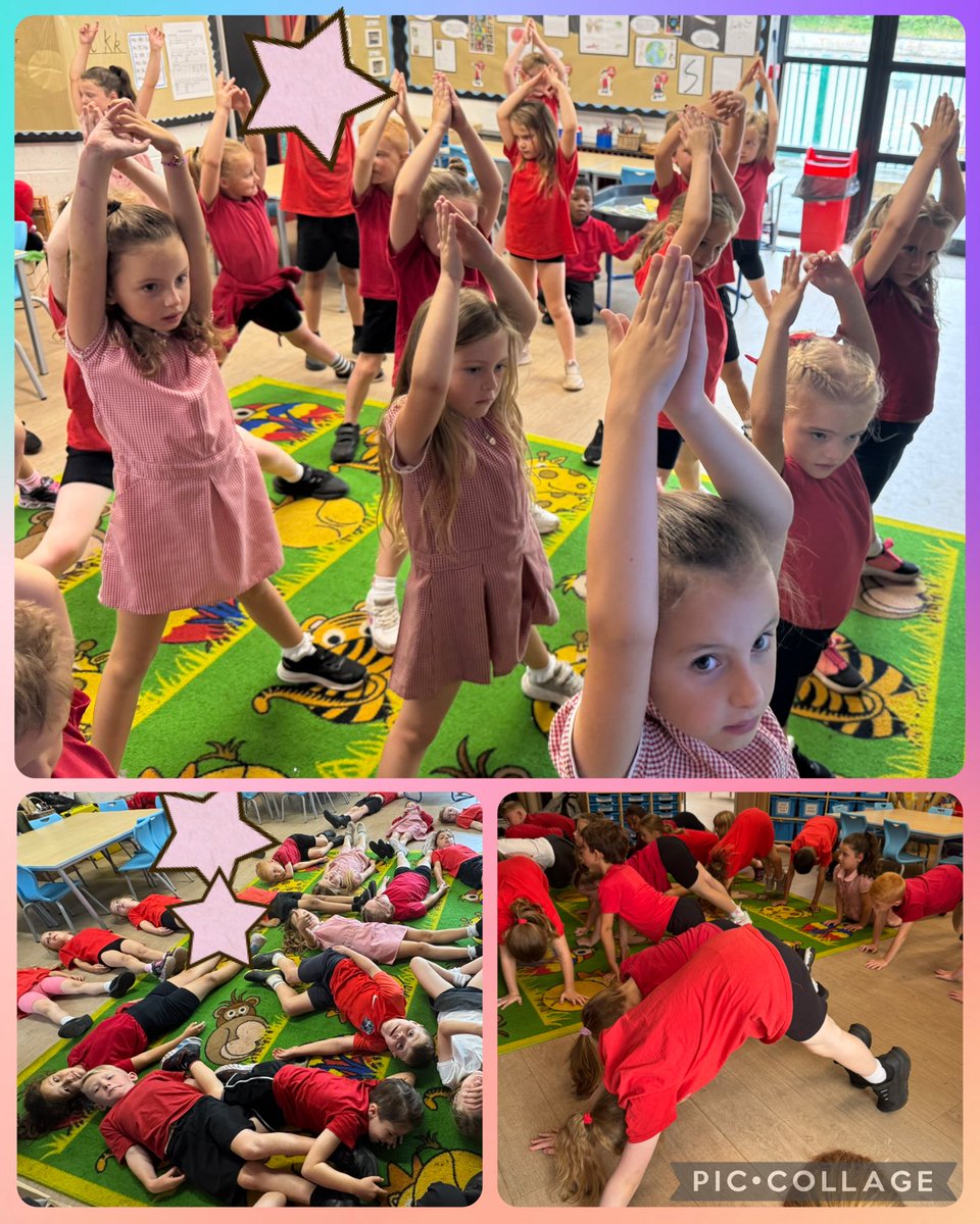 PPSMrsRose's tweet photo. What a fantastic Health &amp; Wellbeing day today, even with the rain ☔️ . We tried new exercises to keep our bodies healthy, had fun with classroom yoga, learnt how to draw cartoon characters and then got to try fabulous gymnastics moves! ♥️ 💪 🤸 https://t.co/nSAVy0WODP