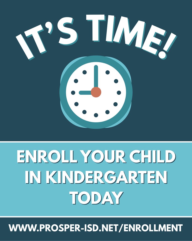 ProsperISD's tweet image. π Time is running out! School starts soon! β°
Your little one's kindergarten adventure is just around the corner! Don't wait - now is the time to enroll your child!
π Click the link to enroll today! prosper-isd.net/page/new-studeβ¦