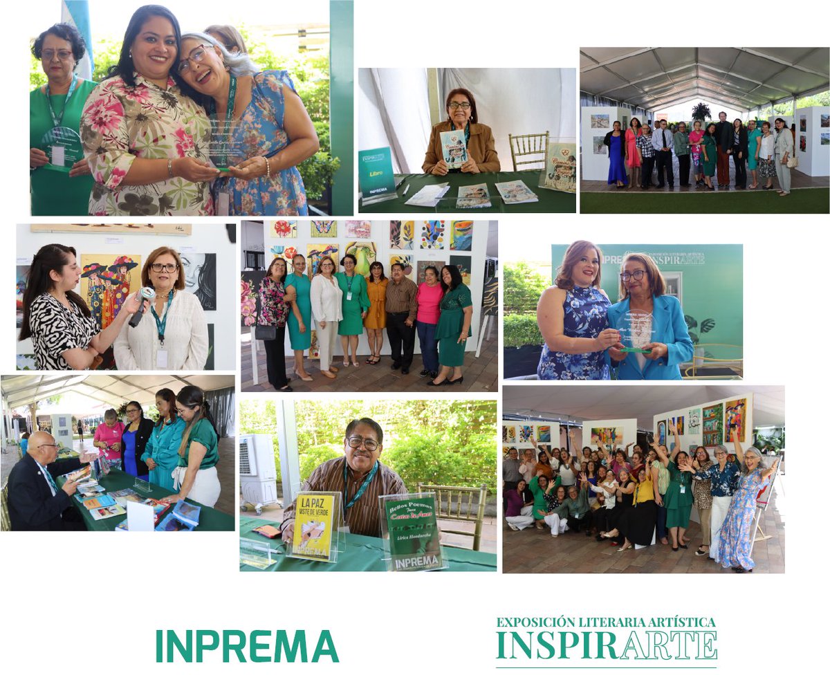 inpremahn_'s tweet photo. 🎨 Talento que inspira, arte que emociona.
Docentes jubilados fueron los protagonistas de INSPIRARTE, compartiendo su legado en pinturas, fotos y literatura.
Una muestra de que enseñar también es crear. 💙📚
#INPREMA #INSPIRARTE #ArteDocente https://t.co/DqYjpb0FMu
