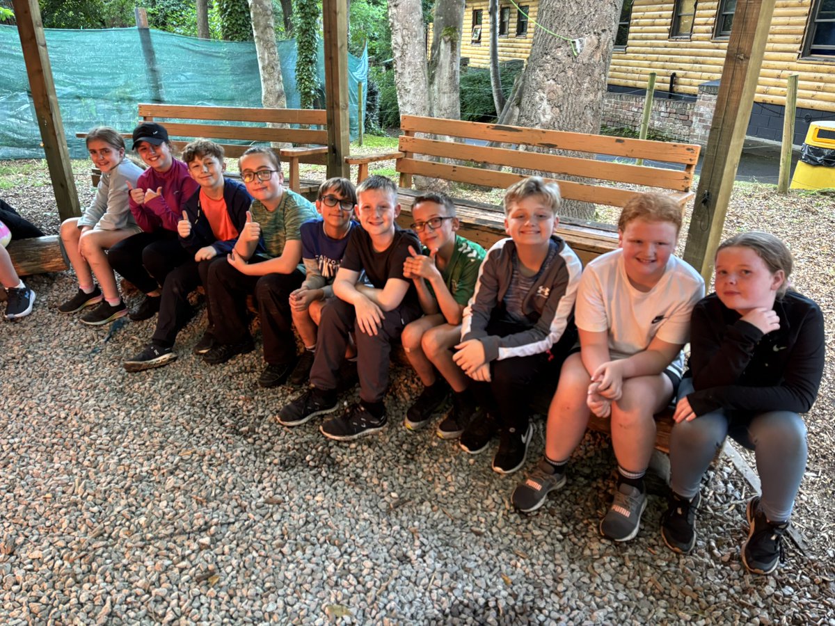 KirkbyTrips's tweet photo. What another action packed day of activities. The children all braved the weather and participated with enthusiasm. After tea, we sat around the camp fire and sang, played games and celebrated a child’s birthday in style with brownies. ❤️ https://t.co/lNWyyKk4Rw