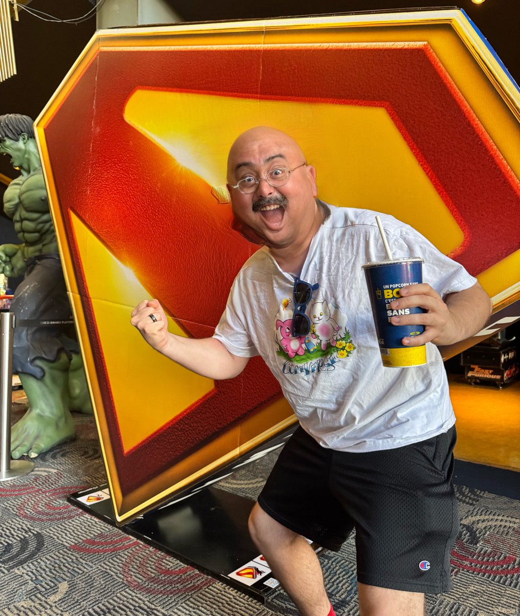nothinbutlag's tweet image. Just saw Superman while my wife was on a date with her yoga trainer! I even wore a diaper so I wouldn’t need to leave my seat. SO MUCH WIN!! THANK YOU JAMES GUNN!!! #Superman