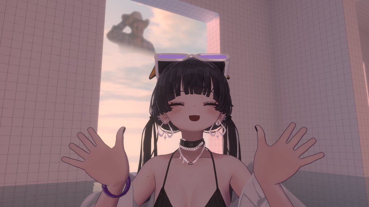 akch_vrc's tweet image. wash the dishさんにVRC+ギフトしていただいた～🎁
新しい+の機能いっぱい楽しませていただきます…！ほんとにありがとう～😭