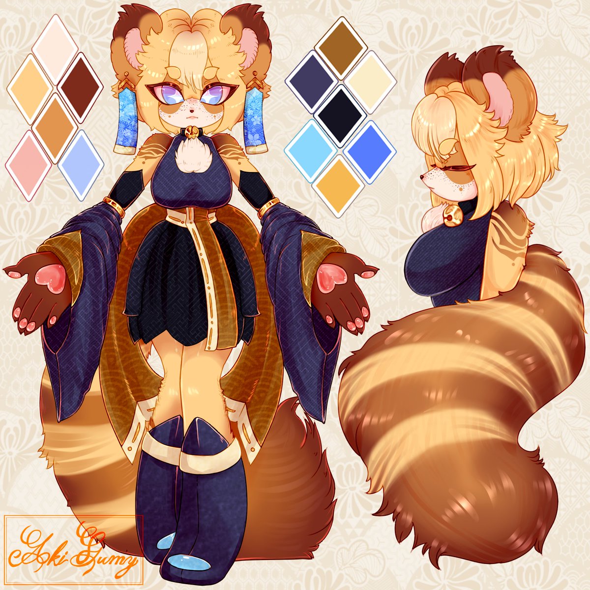 Commission Custom Mobian Golden Tanuki✨️💛
#custom #art #Furry #Tanuki #Sonic #digitalart #artist #Oc #Commission