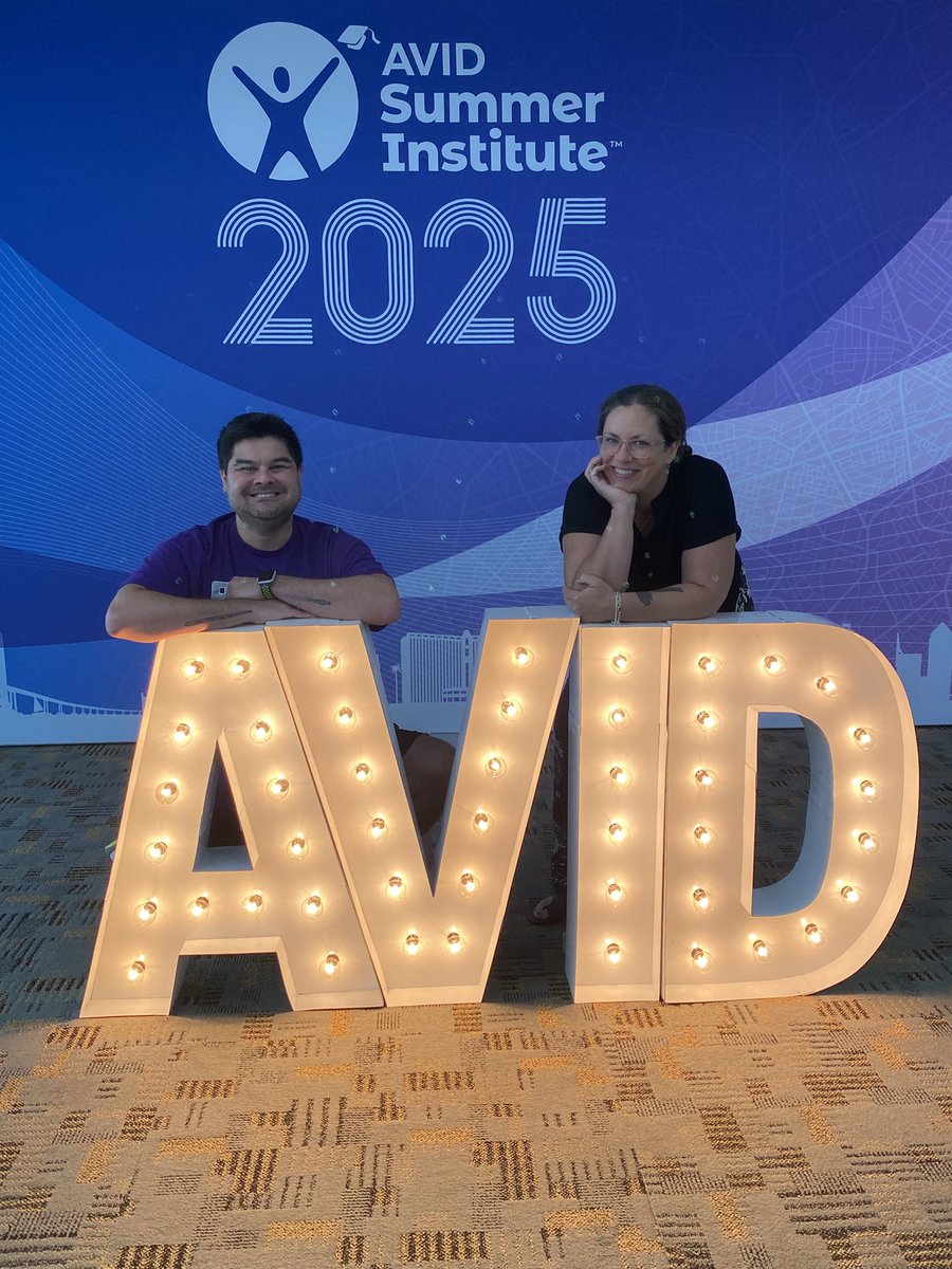 Day 1 of AVID Summer Institute in Baltimore! <a href="/AVID4College/">AVID</a> <a href="/FCPSLBSS/">Lake Braddock SS</a> <a href="/toohourdelay/">Laura Stone</a> <a href="/esspille/">Beth Spille</a> #AVIDSI2025 #AVIDsummerinstitute2025 #AVIDimpact #AVIDcelebrates #AVID #AVID45 #AVIDfam