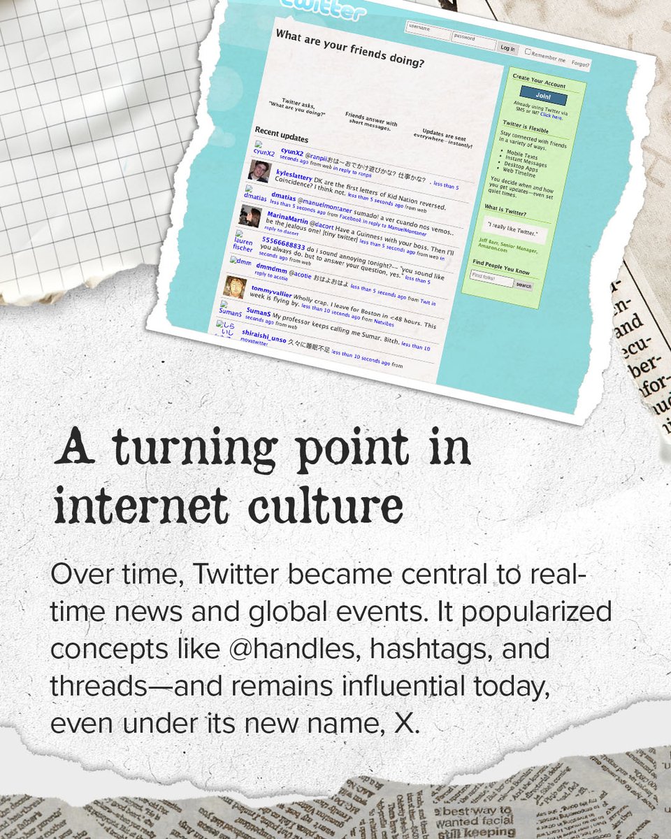 namedotcom's tweet image. On this day in 2006, Twitter launched to the public. What started as a side project  went on to shape how the world shares news, culture, and ideas in real time.