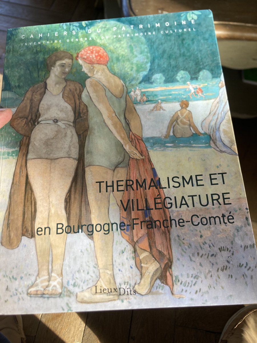 pascallepetit1's tweet image. Je viens de recevoir cet ouvrage passionnant : Thermalisme et Villégiature en Bourgogne-Franche-Comté  Le patrimoine thermal de notre région est mis en valeur grâce au travail de Fabien Dufoulon et son équipe  #Thermalisme #SaintHonoréLesBains