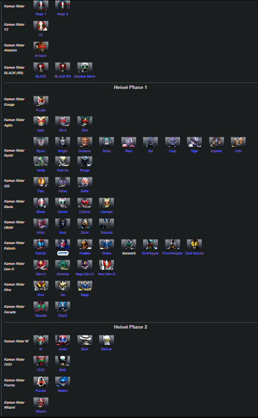 LivingDeoraII's tweet photo. Never thought Id see the day, everyone has a page now (Kabuto Zanki and Sasword need some work before theyre fully done) https://t.co/QK7gNaFmmt