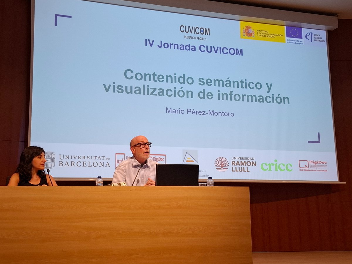 Marta Fernández (@martafdezjurjo) on Twitter photo IV Jornada #Cuvicom "Tendencias en Comunicación Digital" celebrada el passat 11/07 en la Facultat d'Informació i Mitjans Audiovisuals. Mesa 4 • Qualitat web i visualització. Ponents: Alejandro Morales-Vargas, Raquel Escandell, Mario Pérez-Montoro. Modera: Mar Iglesias <a href="/cuvicom/">CUVICOM | Research project 📑</a> IV Jornada #Cuvicom "Tendencias en Comunicación Digital" celebrada el passat 11/07 en la Facultat d'Informació i Mitjans Audiovisuals. Mesa 4 • Qualitat web i visualització. Ponents: Alejandro Morales-Vargas, Raquel Escandell, Mario Pérez-Montoro. Modera: Mar Iglesias <a href="/cuvicom/">CUVICOM | Research project 📑</a>