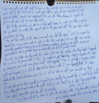 BREAKING: The full confession letter of the Minnesota political assassin Vance Boelter has been released.

"Tim [Walz] wanted me to k*ll Amy Klobuchar"

 "If you think I'm making this up, just get on the phone and tell Tim you have a few questions for him- Then ask Tim Walz if he