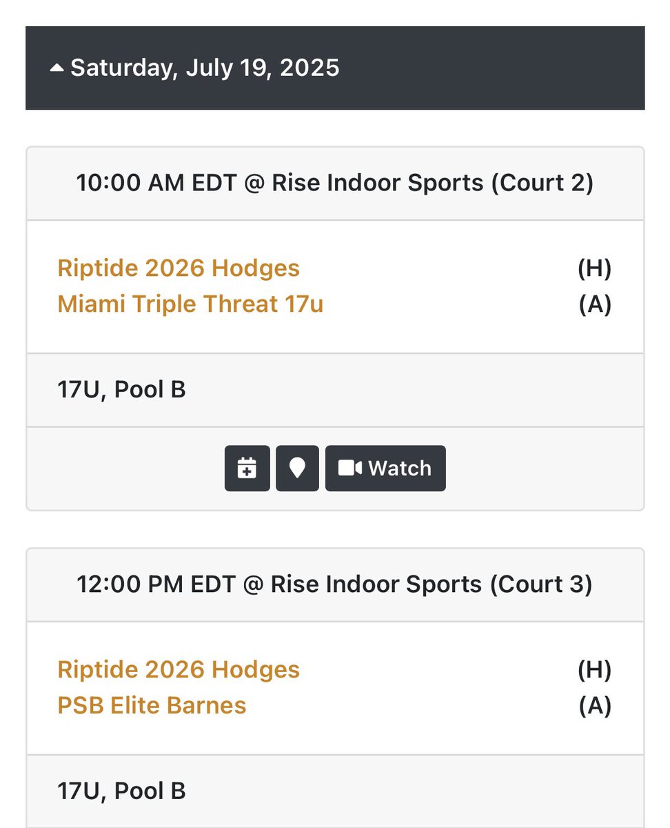 Carolina Riptide 🌊 (@carolinariptide) on Twitter photo 🔥🔥 Schedule Drop 🔥🔥
See you Friday at Rise, Bermuda Run ‼️
<a href="/Riptide2026/">Riptide 2026 - Hodges</a>
<a href="/Phenom_Hoops/">Phenom Hoop Report</a> <a href="/Coach_Rick57/">Rick Lewis</a>
👀👇 🔥🔥 Schedule Drop 🔥🔥
See you Friday at Rise, Bermuda Run ‼️
<a href="/Riptide2026/">Riptide 2026 - Hodges</a>
<a href="/Phenom_Hoops/">Phenom Hoop Report</a> <a href="/Coach_Rick57/">Rick Lewis</a>
👀👇