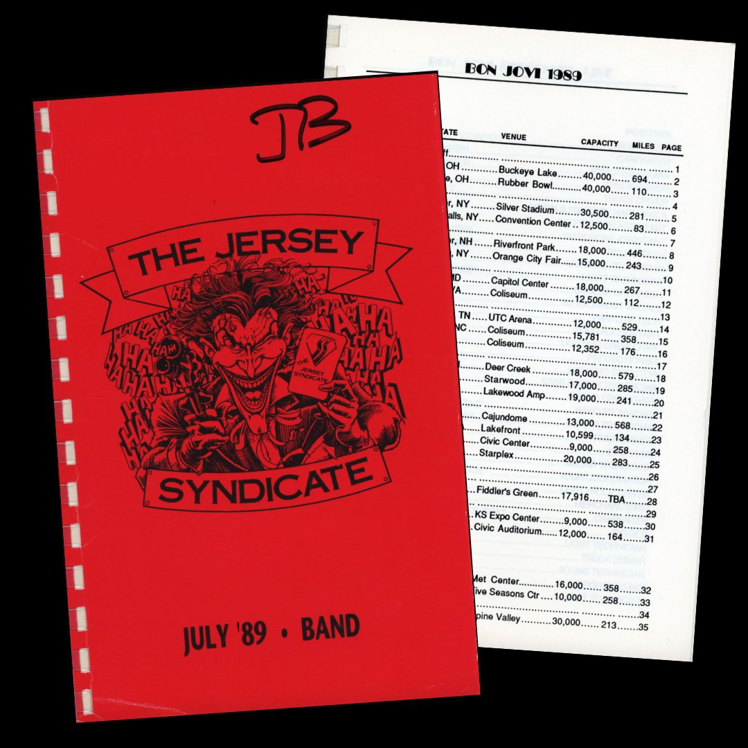 BonJovi's tweet image. Digging through the archives and came across this gem from ’89. Recognize this tattoo this design came from? Bet some of you do 👀
Discover more archival content on backstage.bonjovi.com