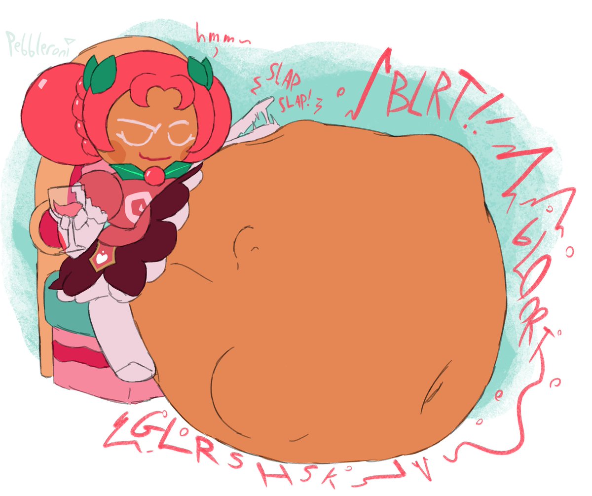 Here’s a c/o/mmission i got to draw a very full hollyberry cookie! How splendid!

[CW/V0re]