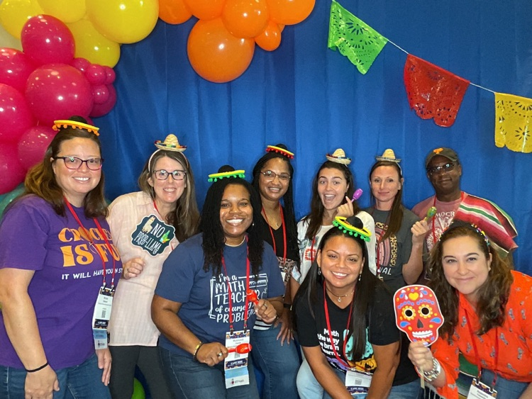 Schertz Elementary teachers are building a brighter future through math! At CAMT2025 (Conference for the Advancement of Mathematics Teacher), held in early July, they explored creative ways to engage students &amp; bring fresh ideas back to the classroom. 🚀📚