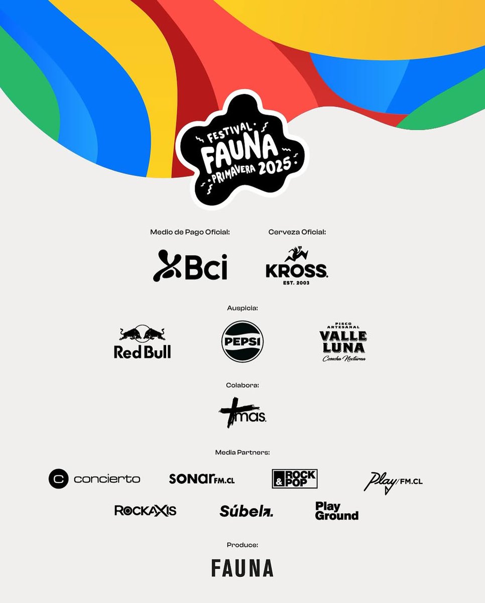 Rockaxis (@rockaxisoficial) on Twitter photo 🎉 ¡Ya es oficial! 🎉
📆 Este jueves 17 de julio al medio día, se reanudará la Venta General de #FaunaPrimavera2025 a través del sistema <a href="/fever_gl/">Fever Global</a> 👏.
ℹ Más info. en las redes sociales de <a href="/FaunaPrimavera/">Fauna Primavera</a> y Fever.
Te recordamos que el festival se llevará a cabo este 7 y 8 de 🎉 ¡Ya es oficial! 🎉
📆 Este jueves 17 de julio al medio día, se reanudará la Venta General de #FaunaPrimavera2025 a través del sistema <a href="/fever_gl/">Fever Global</a> 👏.
ℹ Más info. en las redes sociales de <a href="/FaunaPrimavera/">Fauna Primavera</a> y Fever.
Te recordamos que el festival se llevará a cabo este 7 y 8 de