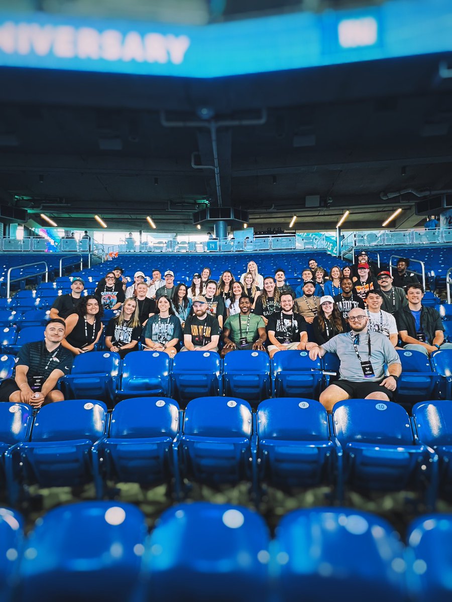 The <a href="/NFL/">NFL</a> Creative squad repping the league out in Miami for <a href="/MLCConnect/">MLC CONNECT</a> 2025 ☀️🌴