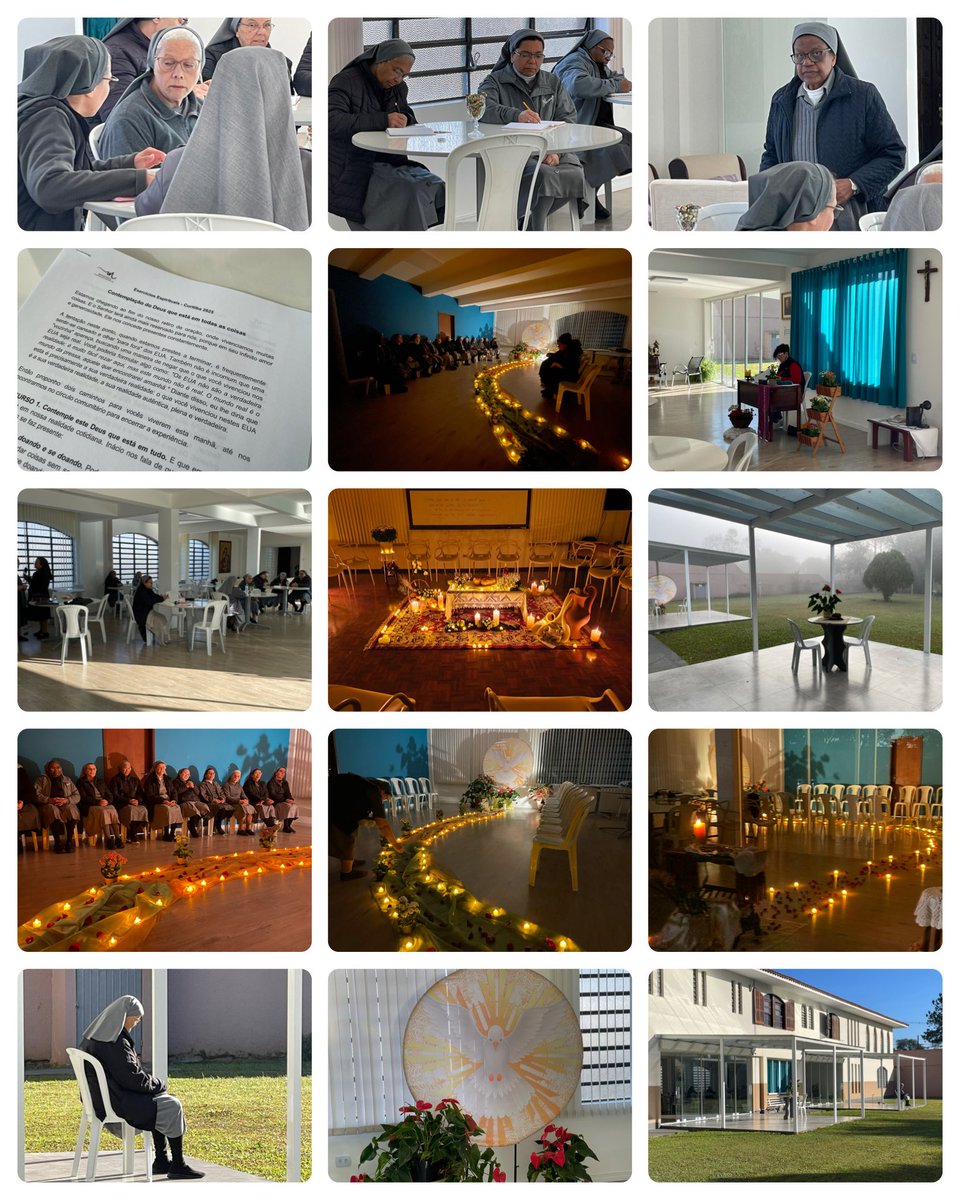 Días de Ejercicios Espirituales, días de GRACIA en Curitiba (Brasil).  Contigo y como Tu. Elegir lo que el Señor nos tiene preparado #NazaretFamilia