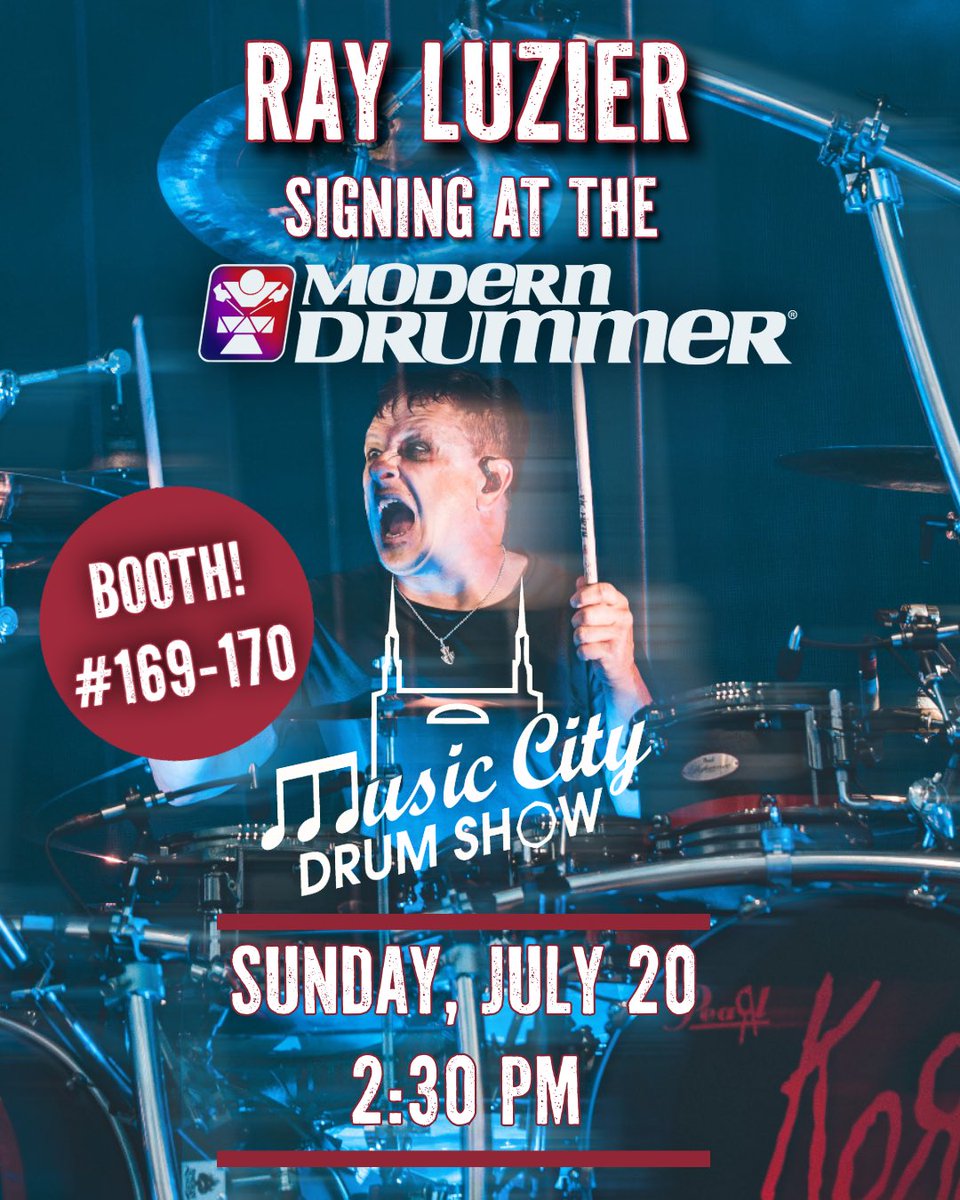 Ray Luzier (@rayluzier1) on Twitter photo 