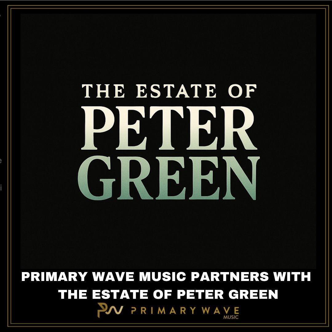 primarywave's tweet image. Primary Wave is excited to share its new partnership with the Estate of the legendary Peter Green!
Primary Wave’s Robin Godfrey Cass said, “When I look at the definition of a musical genius, Peter Green ticks every box."
Read more at PrimaryWave.com 💻