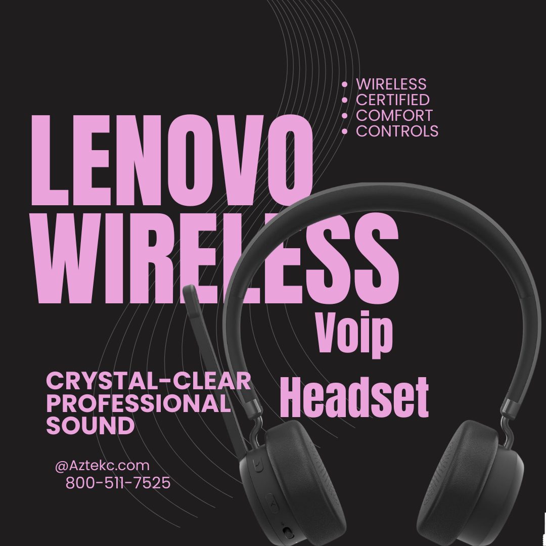 Aztekc's tweet photo. Say goodbye to tangled cords and hello to clear, professional audio. Certified for Teams with all-day comfort and easy controls—perfect for seamless meetings and remote work. 📷 Shop Now https://t.co/GJ3tWzYxMP https://t.co/SccmAf3eYc