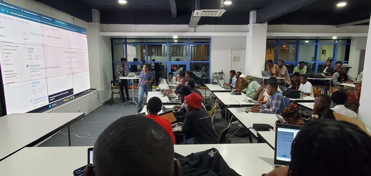 GDG Kigali #DevFestKigali24 (@gdgkigali) on Twitter photo Week 1 of #BuildWithAI Kigali was a success! 💥
We explored GenAI & Prompting, shared ideas, and kicked off something powerful.
Missed it? No worries — we're back this Thursday for Week 2!
📍 Digi Center | 🕕 6–8PM
💻 Bring your laptop + energy!
<a href="/RwandaICT/">Ministry of ICT and Innovation | Rwanda</a> <a href="/1MRwandanCoders/">1 Million Rwandan Coders</a> Week 1 of #BuildWithAI Kigali was a success! 💥
We explored GenAI & Prompting, shared ideas, and kicked off something powerful.
Missed it? No worries — we're back this Thursday for Week 2!
📍 Digi Center | 🕕 6–8PM
💻 Bring your laptop + energy!
<a href="/RwandaICT/">Ministry of ICT and Innovation | Rwanda</a> <a href="/1MRwandanCoders/">1 Million Rwandan Coders</a>