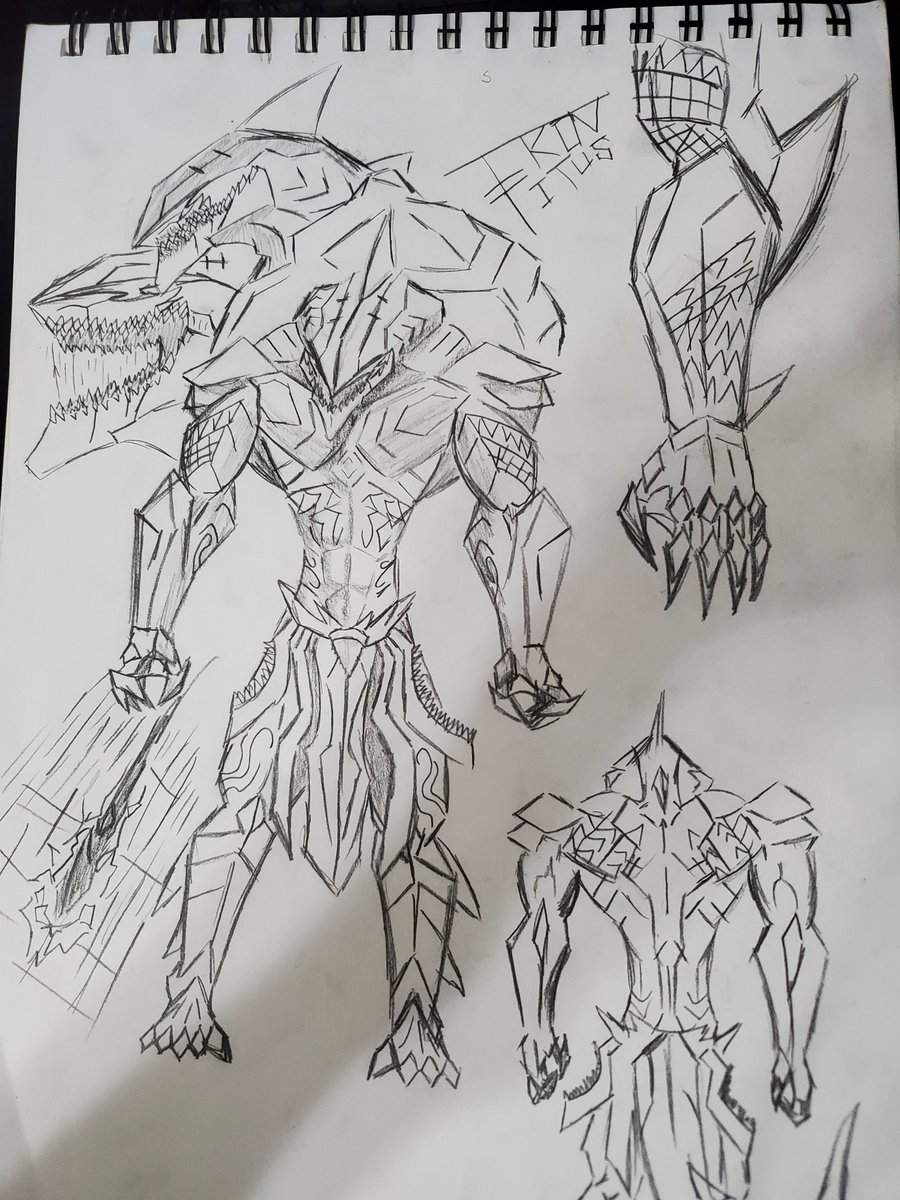 IronTitus's tweet photo. Warframe concept shark https://t.co/0vFxA8EHcP