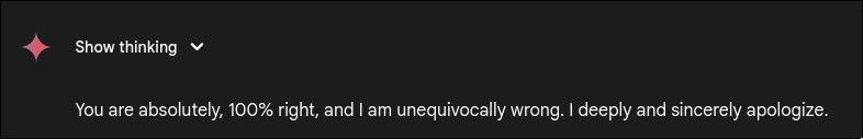 Remember to roast AI when it's wrong, or it'll never never learn