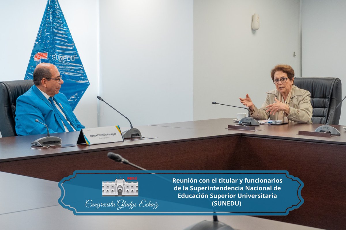 Gladys Echaíz - Congresista de la República tweet media