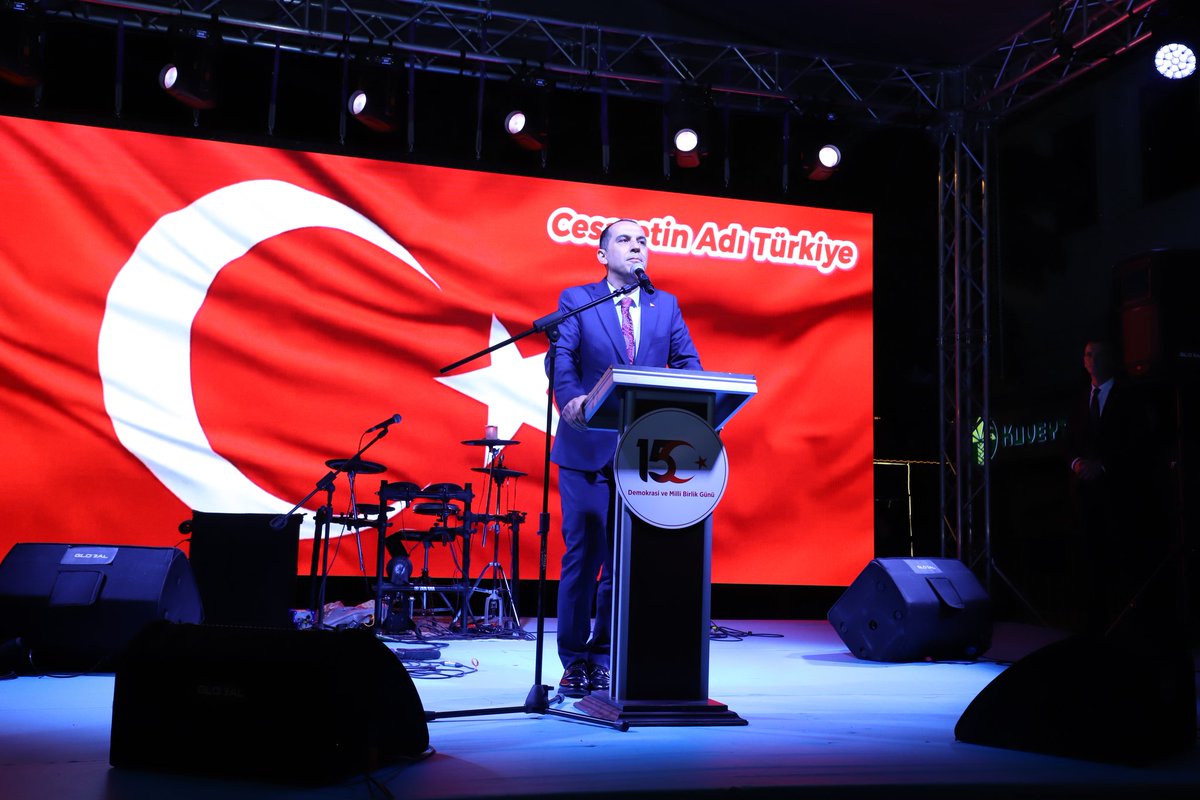 15 Temmuz Demokrasi ve Millî Birlik Günü kapsamında Valiliğimizce düzenlenen Demokrasi ve Millî Birlik Yürüyüşü, büyük bir coşku ve anlam yüklü anlarla gerçekleştirildi.

Yürüyüşün ardından Demokrasi ve Milli Birlik Günü Programında 15 Temmuz gecesinde yazılan kahramanlık destanı