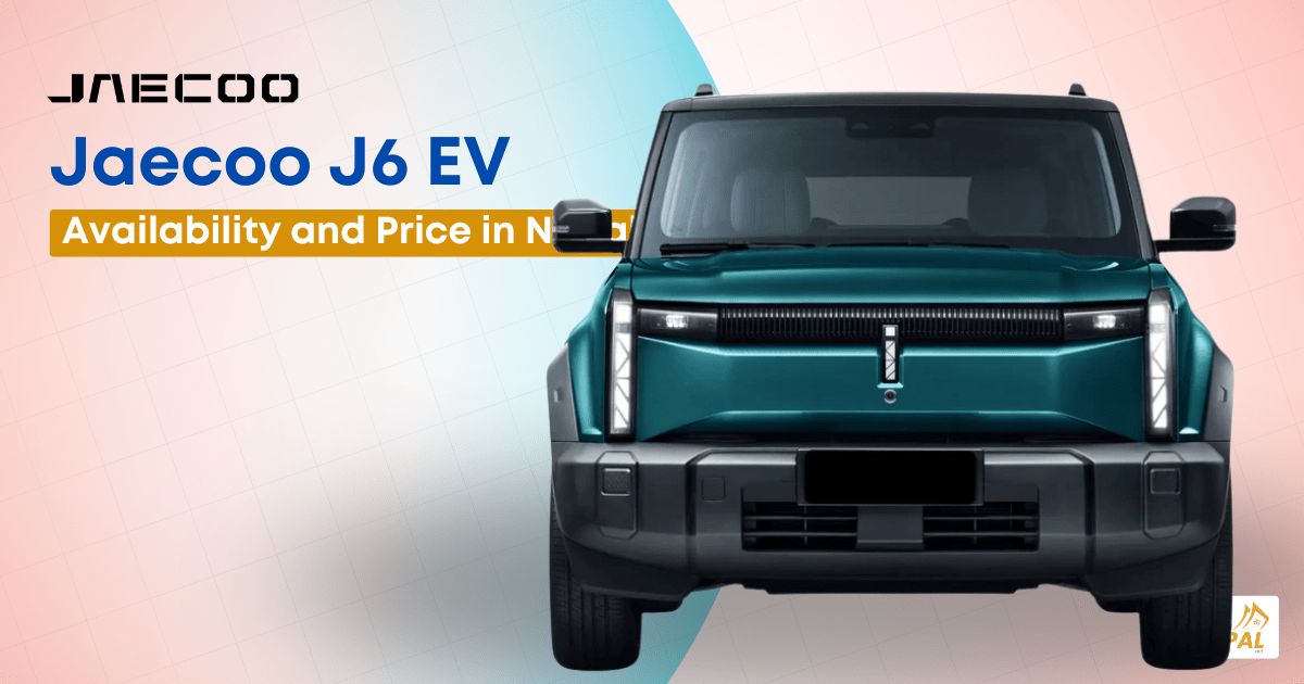 priceinnepal_'s tweet image. Read article: priceinnepal.net/jaecoo-j6-ev-p…

Short Detail: Jaecoo J6 EV launched in Nepal with 400 km range, 135kW motor, and bold off-road design.

Hashtags: #priceinnepal #JaecooJ6 #electricSUV #EVinNepal #offroadEV