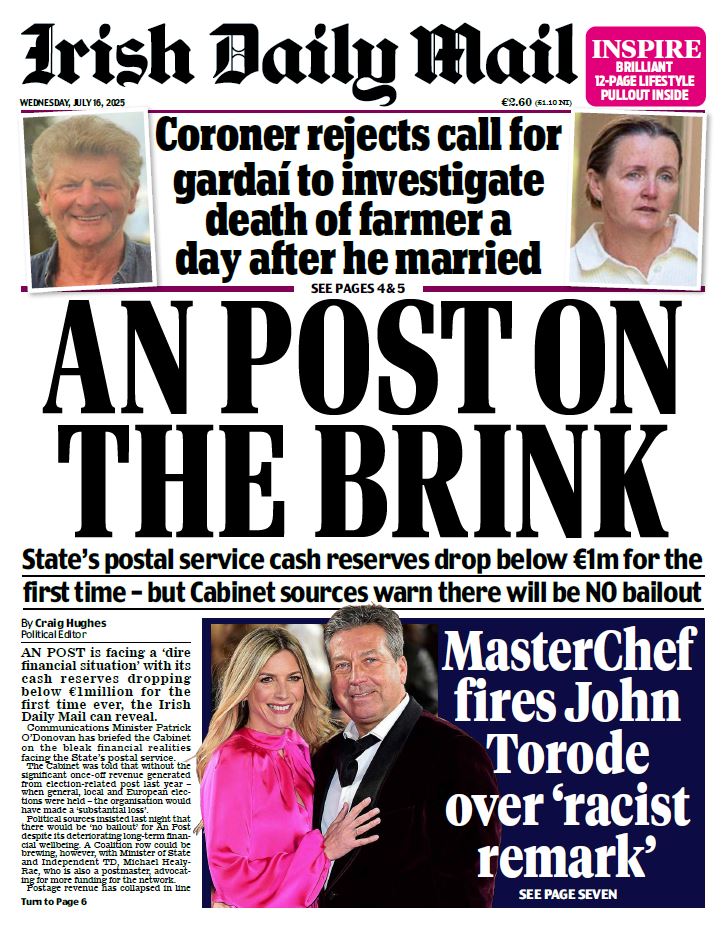 irishdailymail's tweet image. All this plus your brilliant Inspire pullout in Wednesday's Irish Daily Mail.