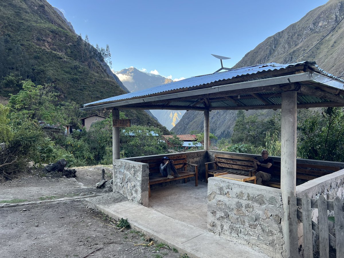 ryangoodnight's tweet image. The reach of Starlink has no limits! While hiking the Inca Trail with my father, brother, and son, I was able to let the family back home know we were safe. The locals also told me Starlink has transformed their lives. This made the once in a lifetime trip even more special!