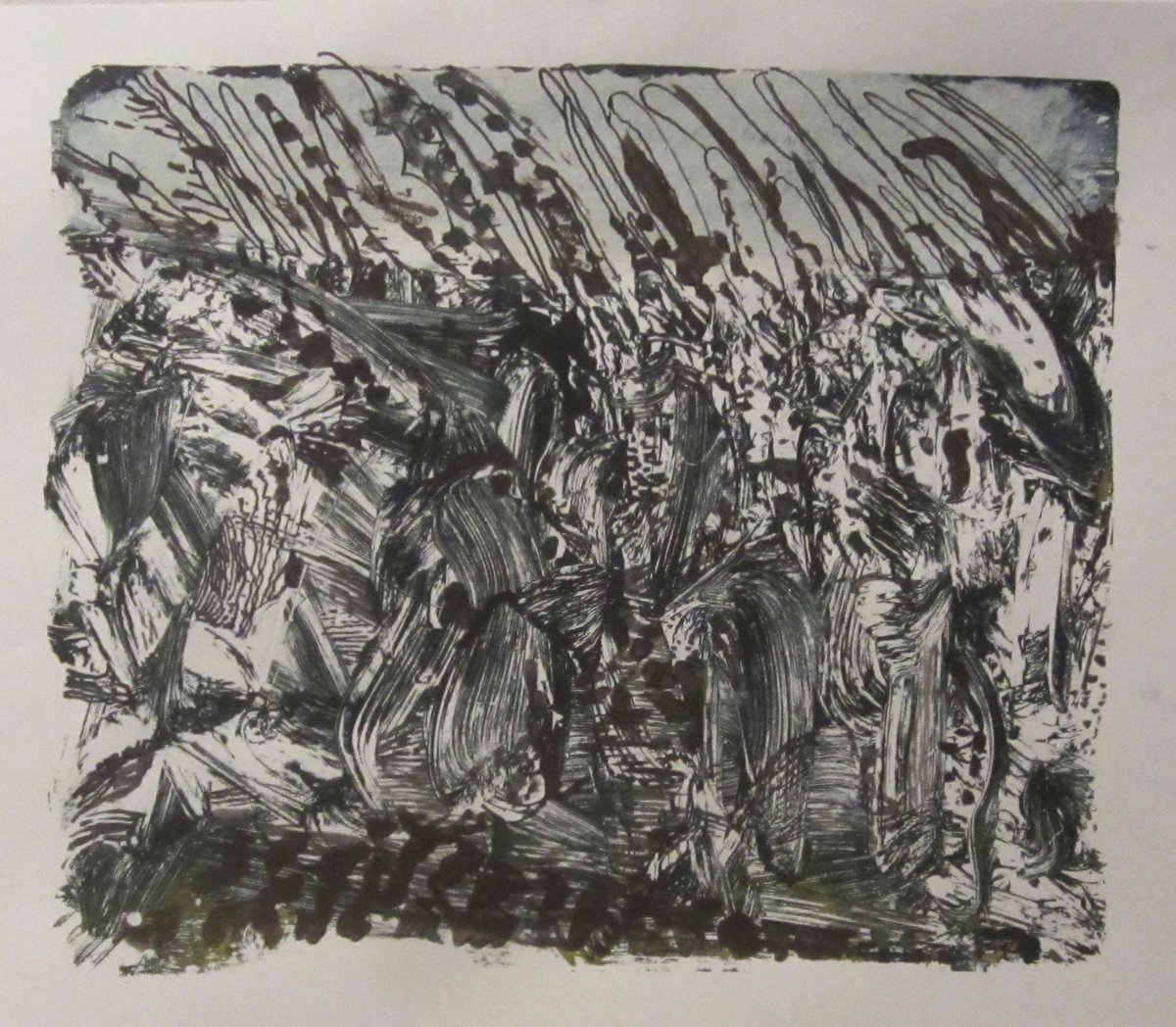 hobothumb's tweet image. children of the corn, out the corner of the eye... acrylic on bristol, 14x17"