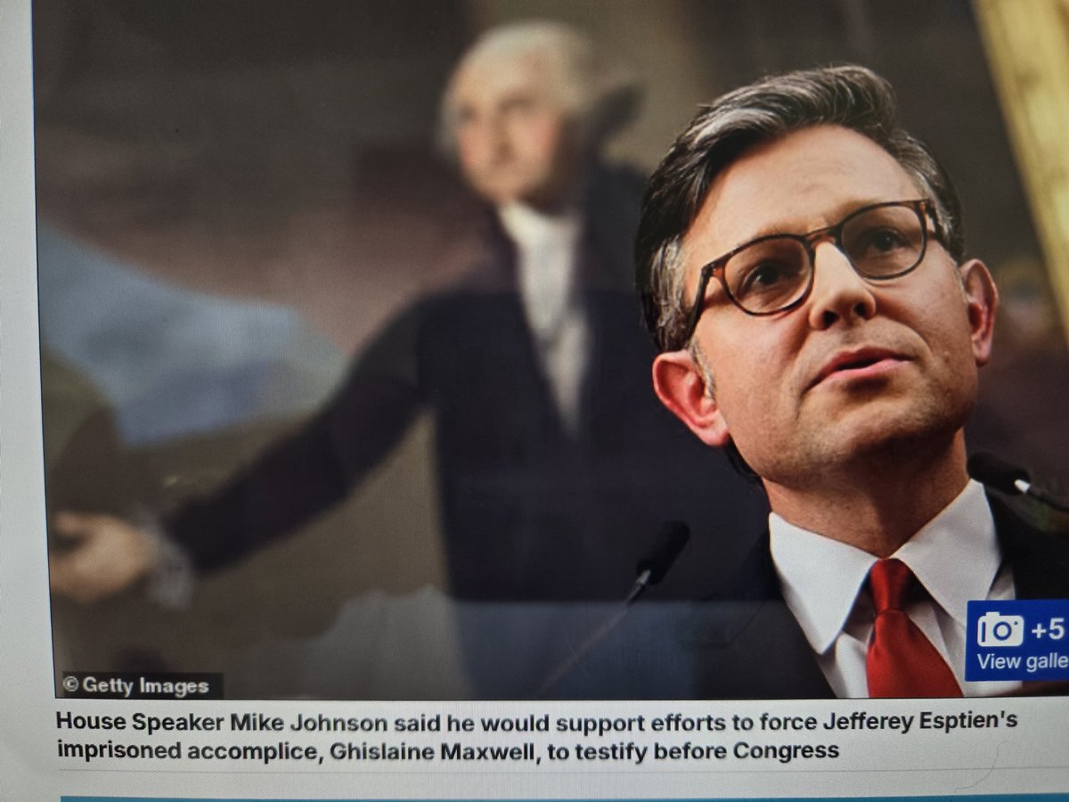 BREAKING NEWS:
Mike Johnson found his balls. 
It's Nixon Watergate all over again.
The story has legs and will not go away