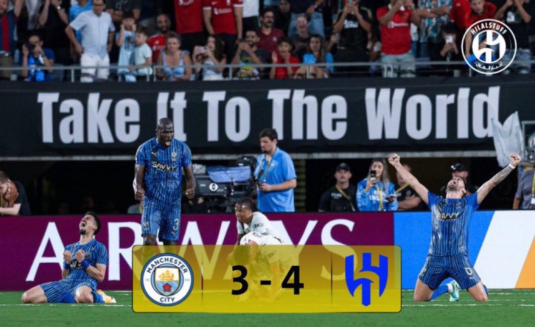 🚨🚨🚨🚨🚨🚨🚨🚨🚨🚨🚨🚨🚨

عاجل: صحيفة USA TODAY الكبيرة والشهيرة تختار مباراة الهلال ضد مانشستر سيتي كأفضل مباراة في بطولة كأس العالم للأندية 

💙😰