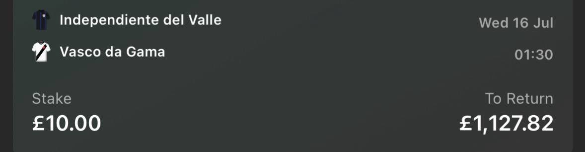 £1100 OVERNIGHT WINNER!? 👀

Let’s see if we can wake up to a monster 🤝

ONLY in the Group below 👇

t.me/+bK43iFmyLy02Y…