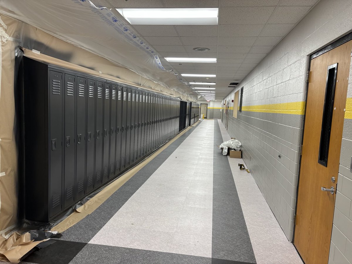 AvonSupt's tweet image. Maybe it’s the former History teacher in me - but I get so excited at the transformation @avonsouth. Still a lot of work in the next 15 days - but parts of this bldg have served @OrioleTweets students since the 1950s & it’s ready to serve more for years to come!