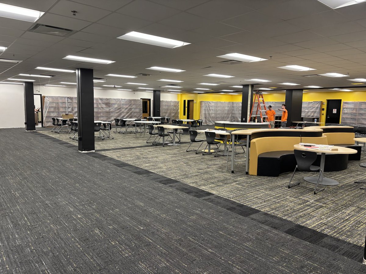 AvonSupt's tweet image. Maybe it’s the former History teacher in me - but I get so excited at the transformation @avonsouth. Still a lot of work in the next 15 days - but parts of this bldg have served @OrioleTweets students since the 1950s & it’s ready to serve more for years to come!