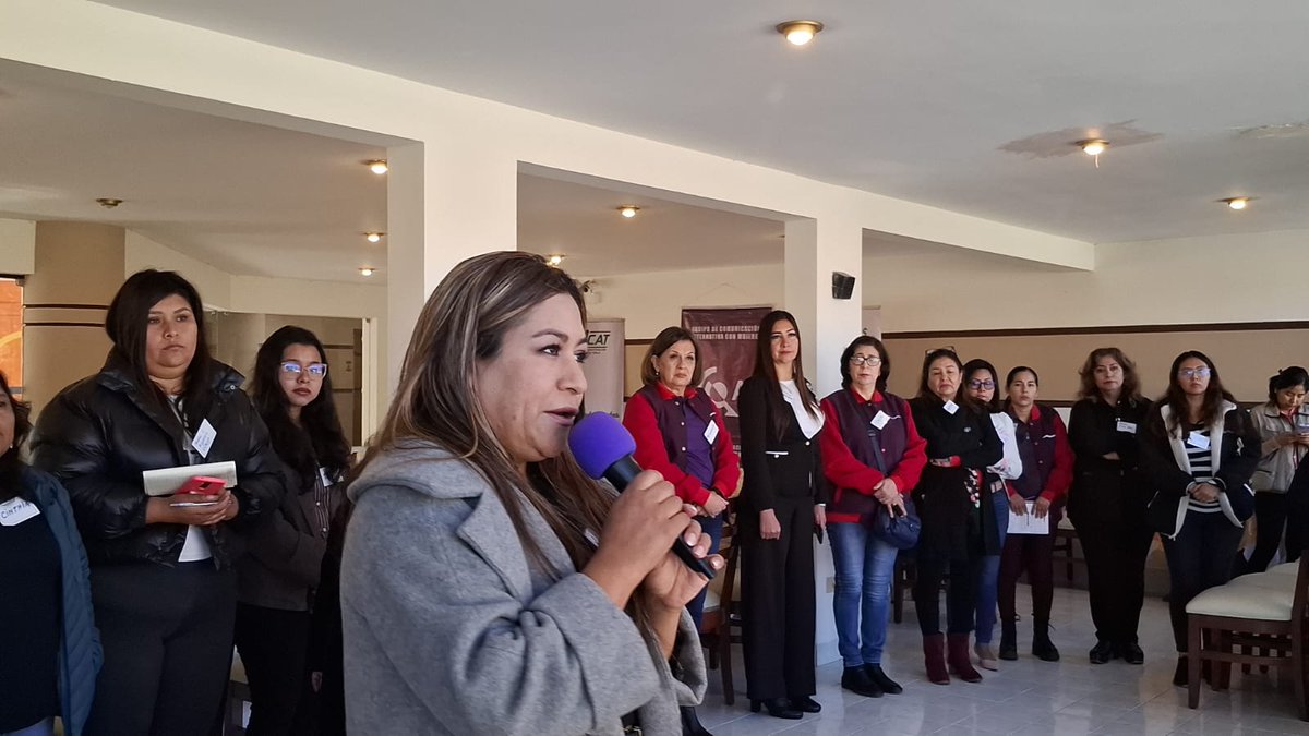 #EleccionesGenerales2025
Junto a nuestras afiliadas, iniciamos el proceso de fortalecimiento de capacidades de #candidatas en marketing político.
Contaremos con la participación de cerca de 300 aspirantes a senadurías y diputaciones en todo el país.
#JuntasHacemosHistoria