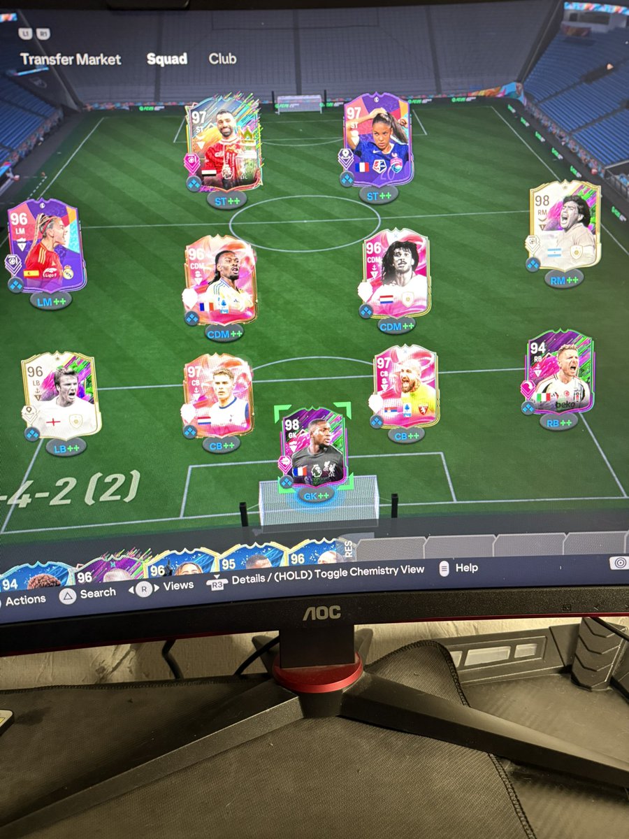 PS 15-0

Finally managed to hit another rank 1 on the ps account after weeks of getting rank 2😂

Was an absolute sweat fest, there’s so many more demons on PlayStation😭

The rewards actually paid out for once👊

We keep grinding💙

#FC25