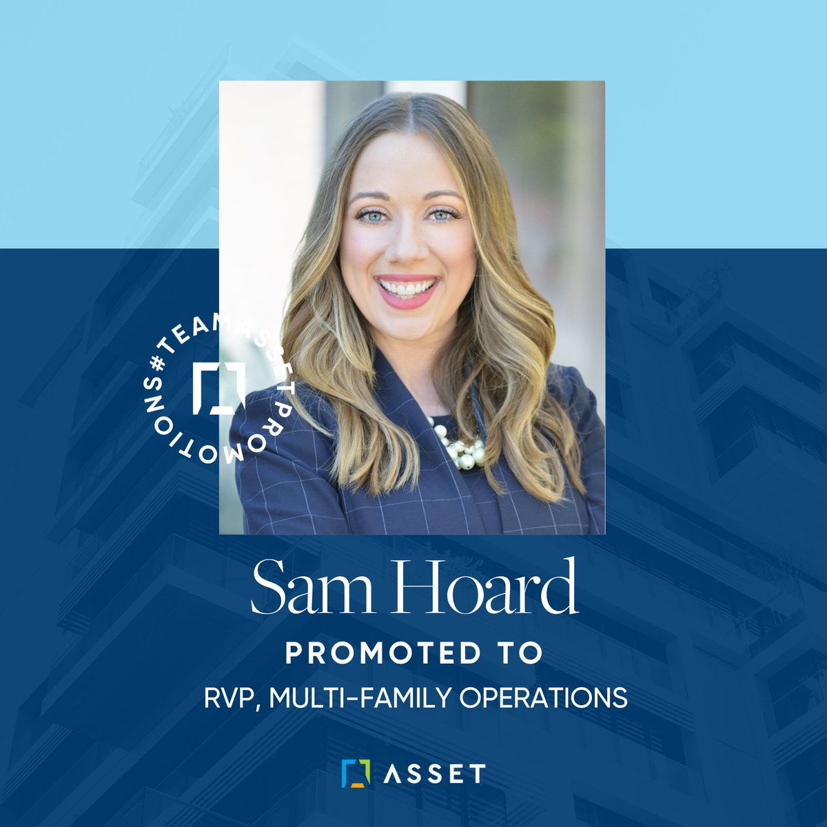 Big congrats to Sam Hoard on her promotion to Regional Vice President at Asset Living!

With 10+ years in the industry, Sam is focused on building teams, strengthening client ties, and leading with impact. Link in bio to read more!

#TeamAsset #promotion #CareerOpportunities