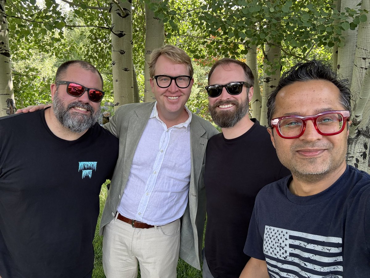 Bilal Zuberi (@bznotes) on Twitter photo Great to chat with two leaders in defensetech about the status of the industry, the true threat from China, rising defense TAM globally, and what’s changing fast in the industry.
With my friends, <a href="/AdamPorterPrice/">adam porter-price 🇺🇸</a> from <a href="/anduriltech/">Anduril Industries</a> and Tyler Sweatt from <a href="/SecondFront/">Second Front</a>.
Thanks Great to chat with two leaders in defensetech about the status of the industry, the true threat from China, rising defense TAM globally, and what’s changing fast in the industry.
With my friends, <a href="/AdamPorterPrice/">adam porter-price 🇺🇸</a> from <a href="/anduriltech/">Anduril Industries</a> and Tyler Sweatt from <a href="/SecondFront/">Second Front</a>.
Thanks
