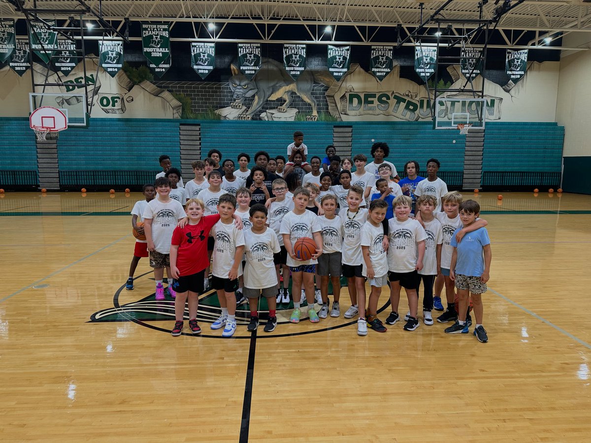DutchForkBball's tweet image. Thank you to all the campers for another great week of camp! 🏀🗑️