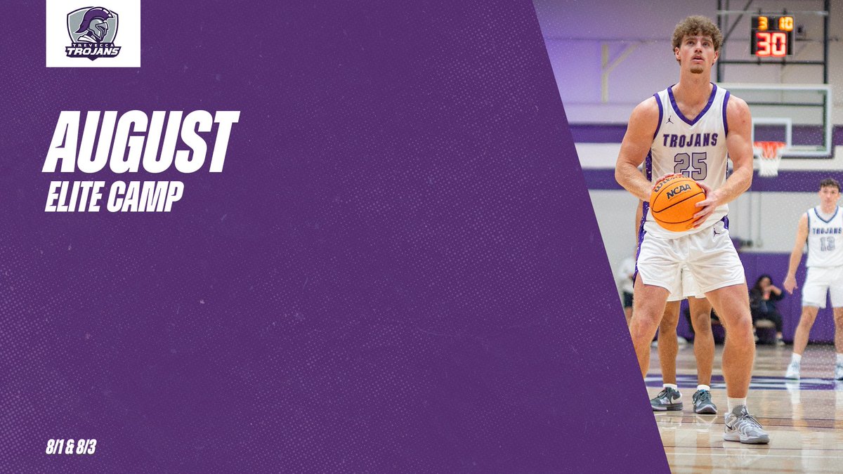 TNUmBasketball's tweet image. Final two Elite Camps of the summer:
📅 August 1 & 3
🏀 High-level reps. College atmosphere.
Sign up now — spots are limited
treveccamensbasketball.totalcamps.com/About%20Us